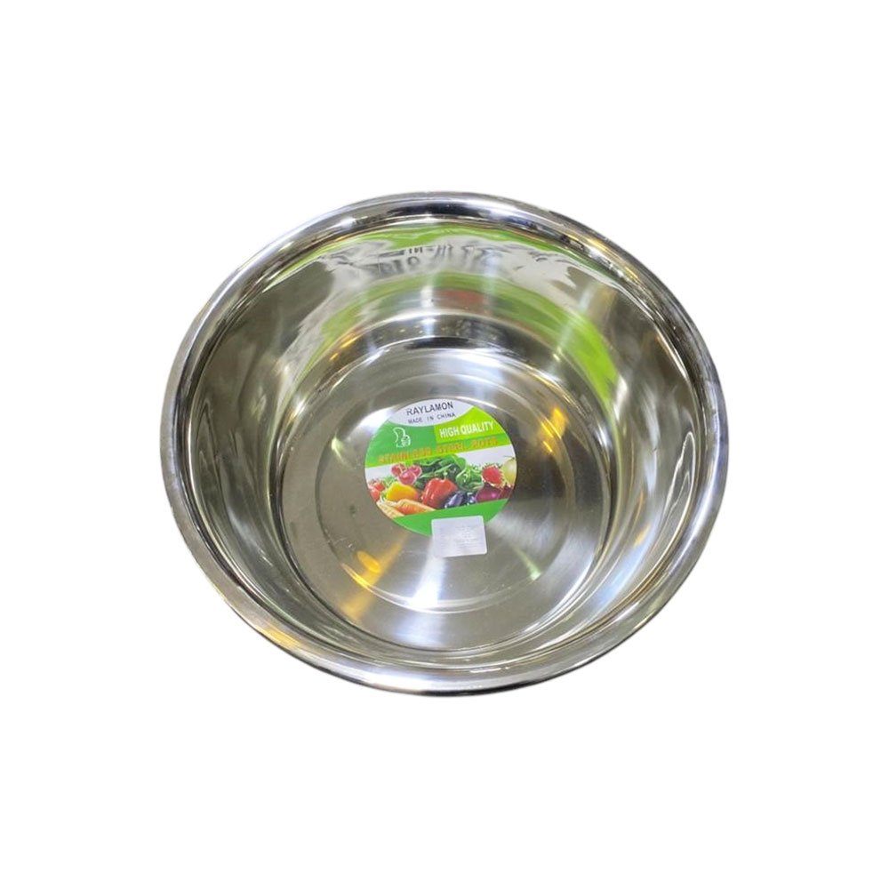 Stainless Steel Deep Mixing Bowl for Dough Kneading and Salad Prep - Image 4