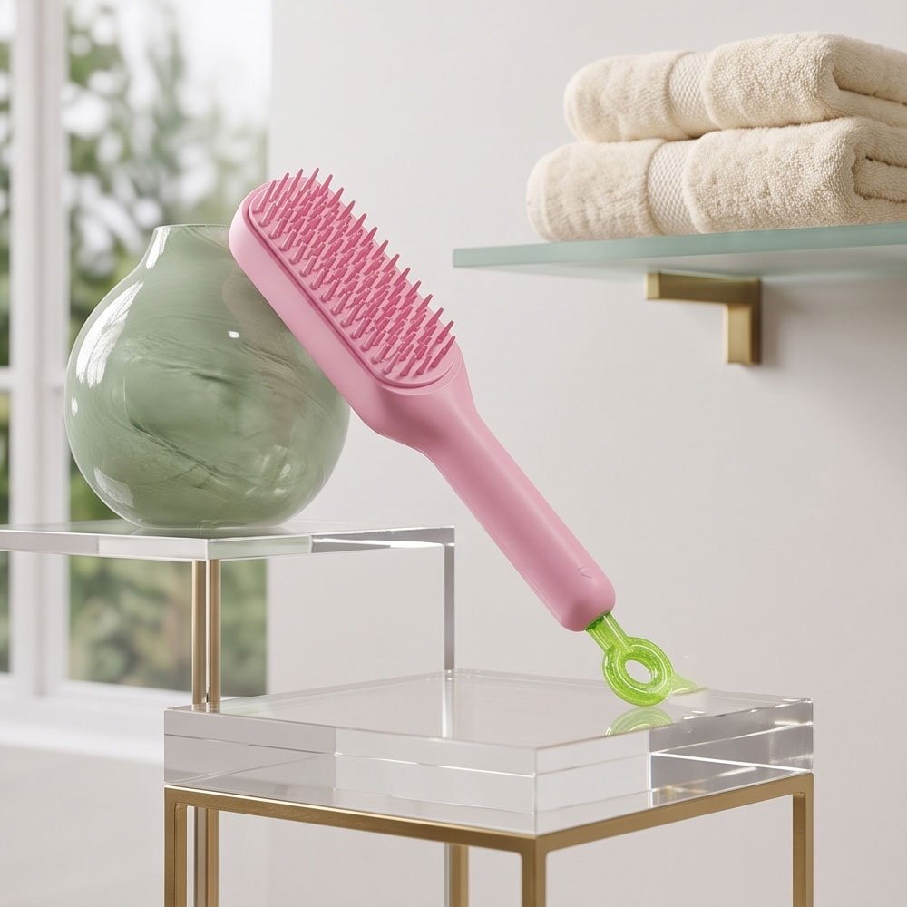 Silicone Scalp Massager and Shampoo Brush for Deep Cleaning and Hair Care