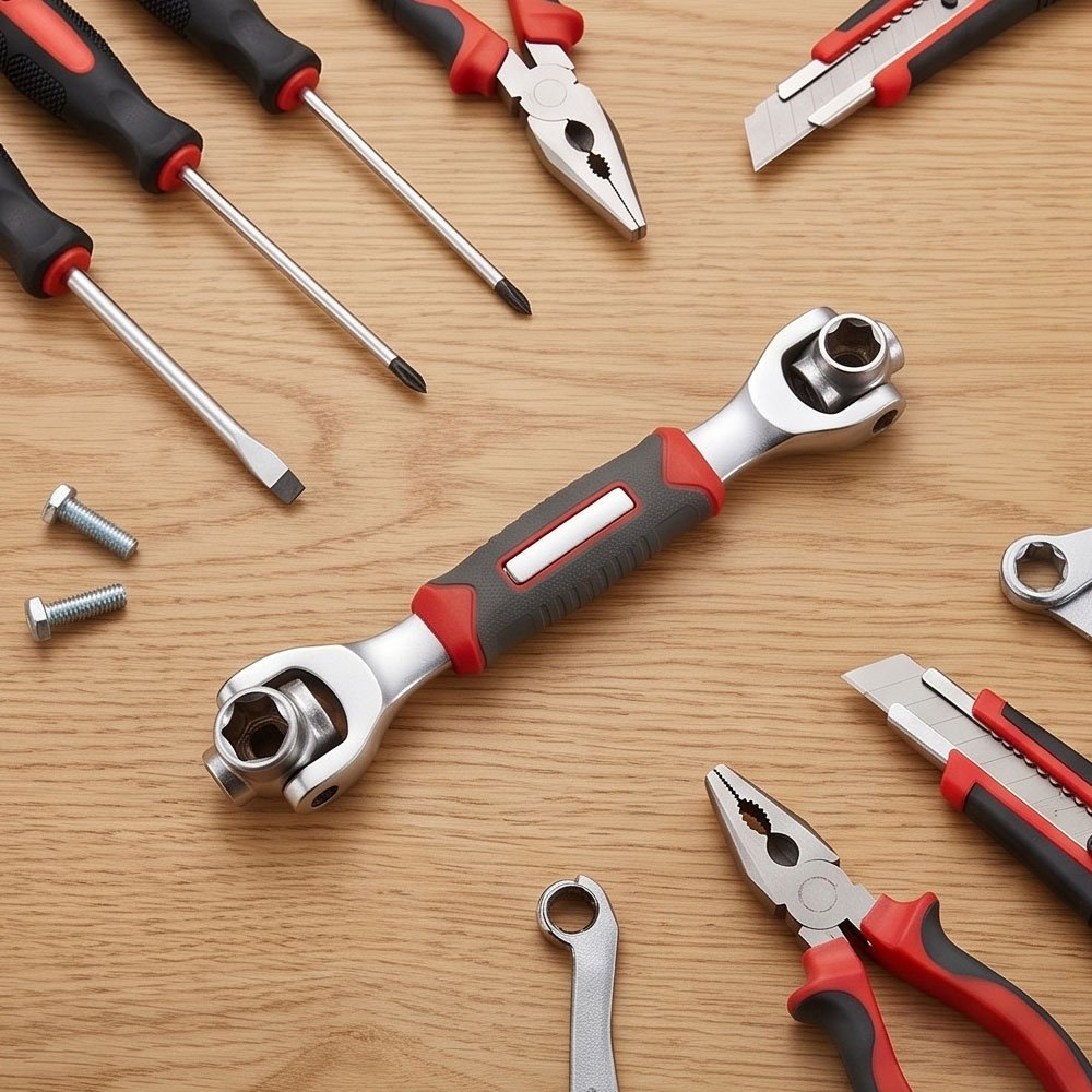 Universal 48 in 1 Socket Wrench Multi-Function 360-Degree Rotating Tool - Image 3