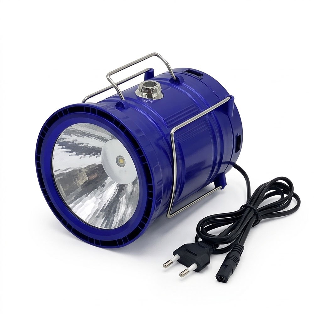 Rechargeable Collapsible LED Camping Lantern and Flashlight with Car Charger