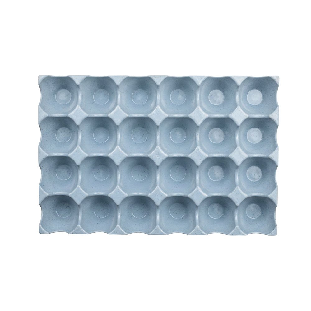 Refrigerator Egg Holder Storage Organizer Tray Container Box 24 Eggs Grey