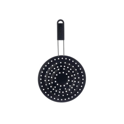 Black Heat Diffuser Reducer Plate for Gas Stove with Heat Resistant Handle