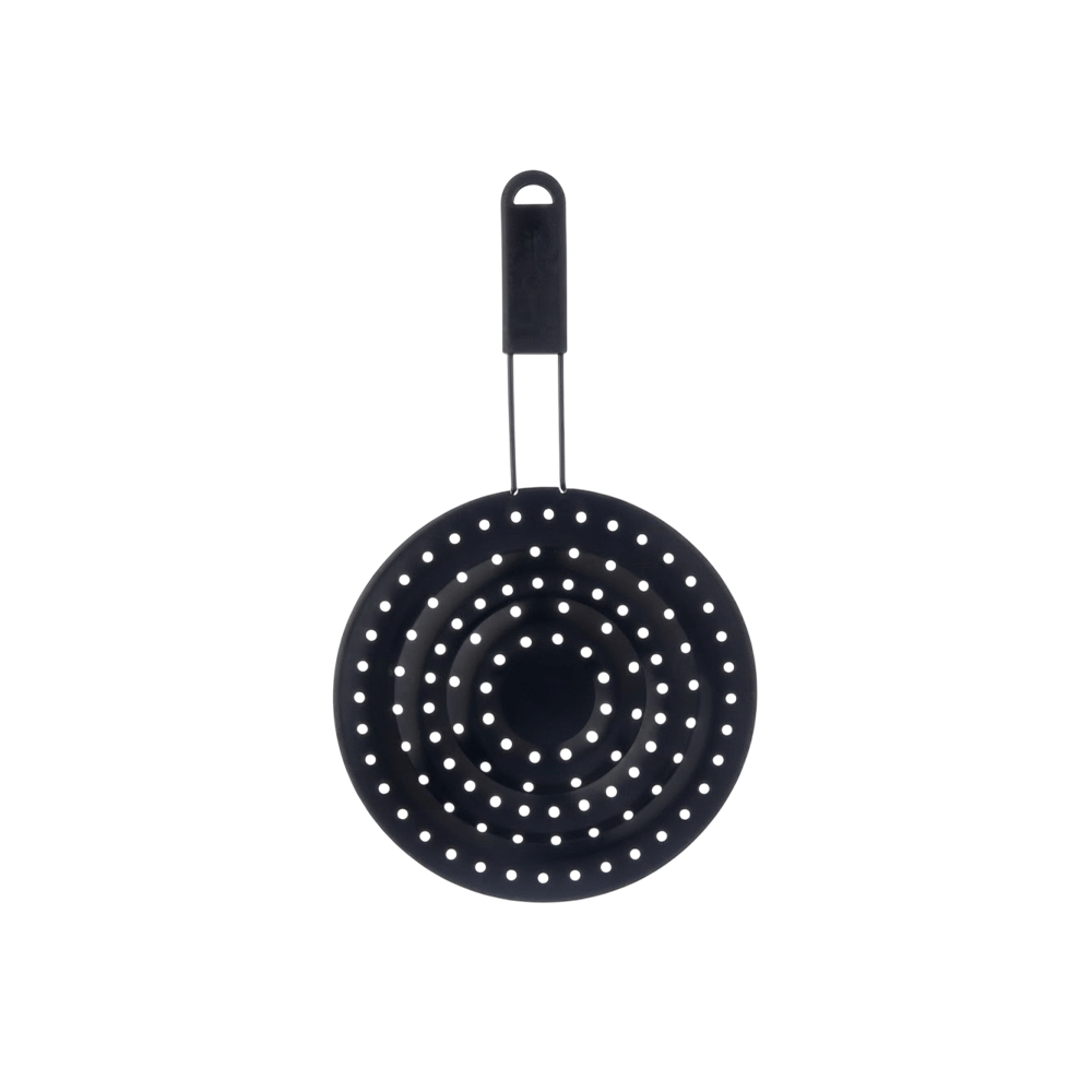 Black Heat Diffuser Reducer Plate for Gas Stove with Heat Resistant Handle