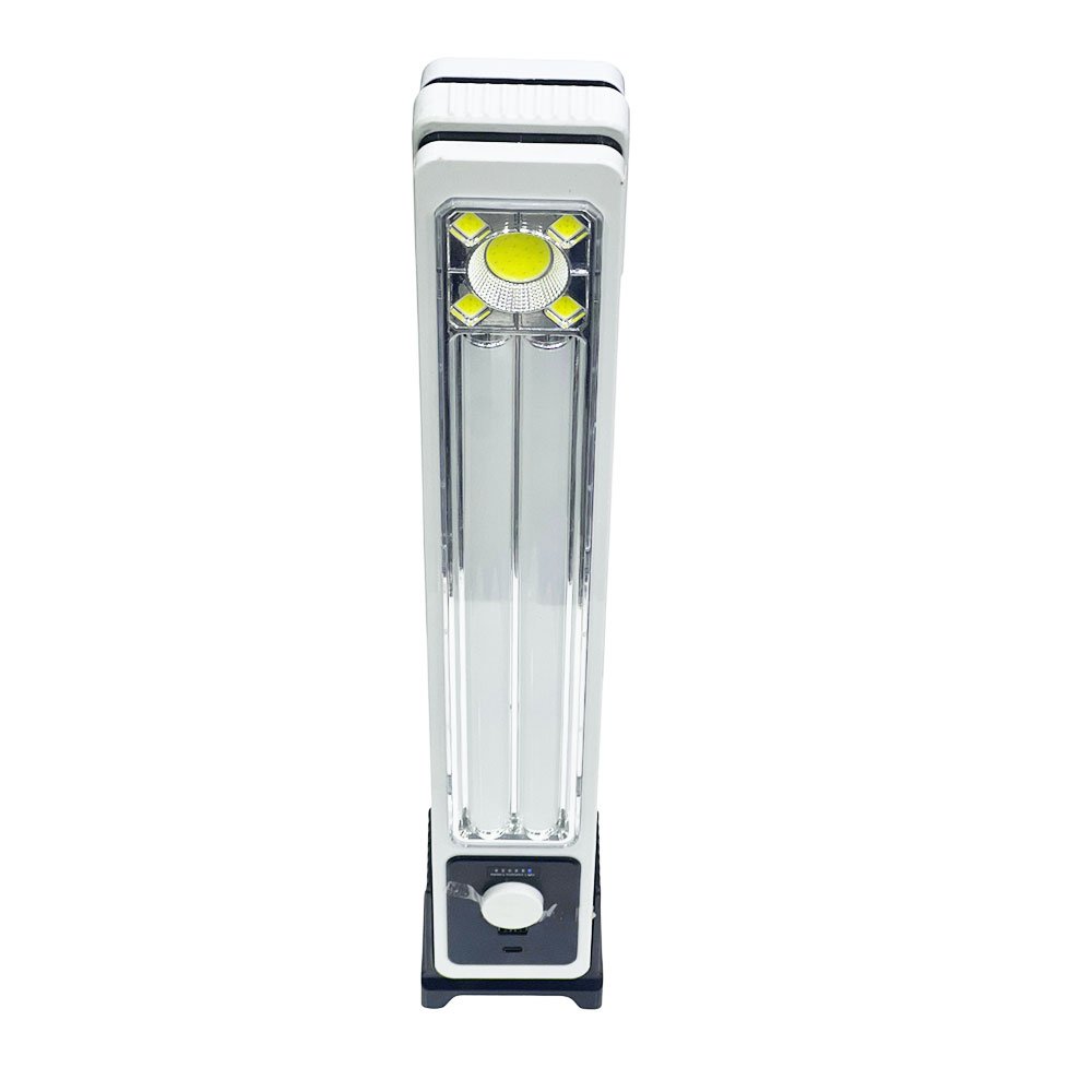 Rechargeable LED Emergency Light & Work Lamp with Dimmer Switch and Base Stand - Image 4