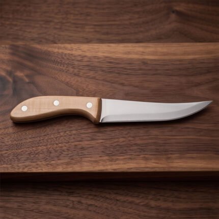 Multipurpose Stainless Steel Boning & Utility Knife with Ergonomic Handle
