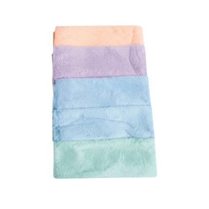 5-Piece Ultra Soft Rabbit Microfiber Towel Set for Kitchen & Home Cleaning