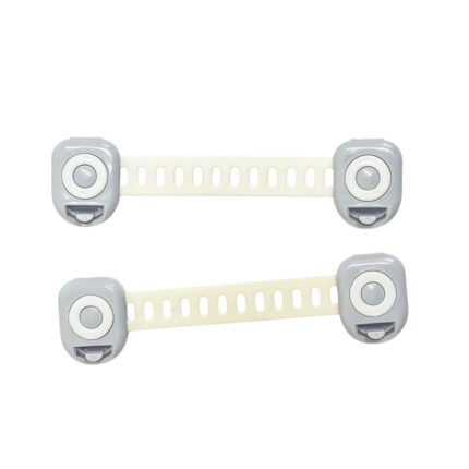 Adjustable Child Safety Cabinet Locks Flexible Proofing Straps Set of 2