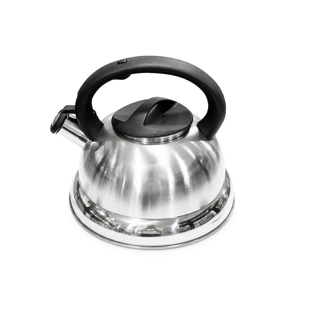 3 Liter Stainless Steel Whistling Tea Kettle Stovetop Water Boiler with Heat Resistant Handle - Image 5