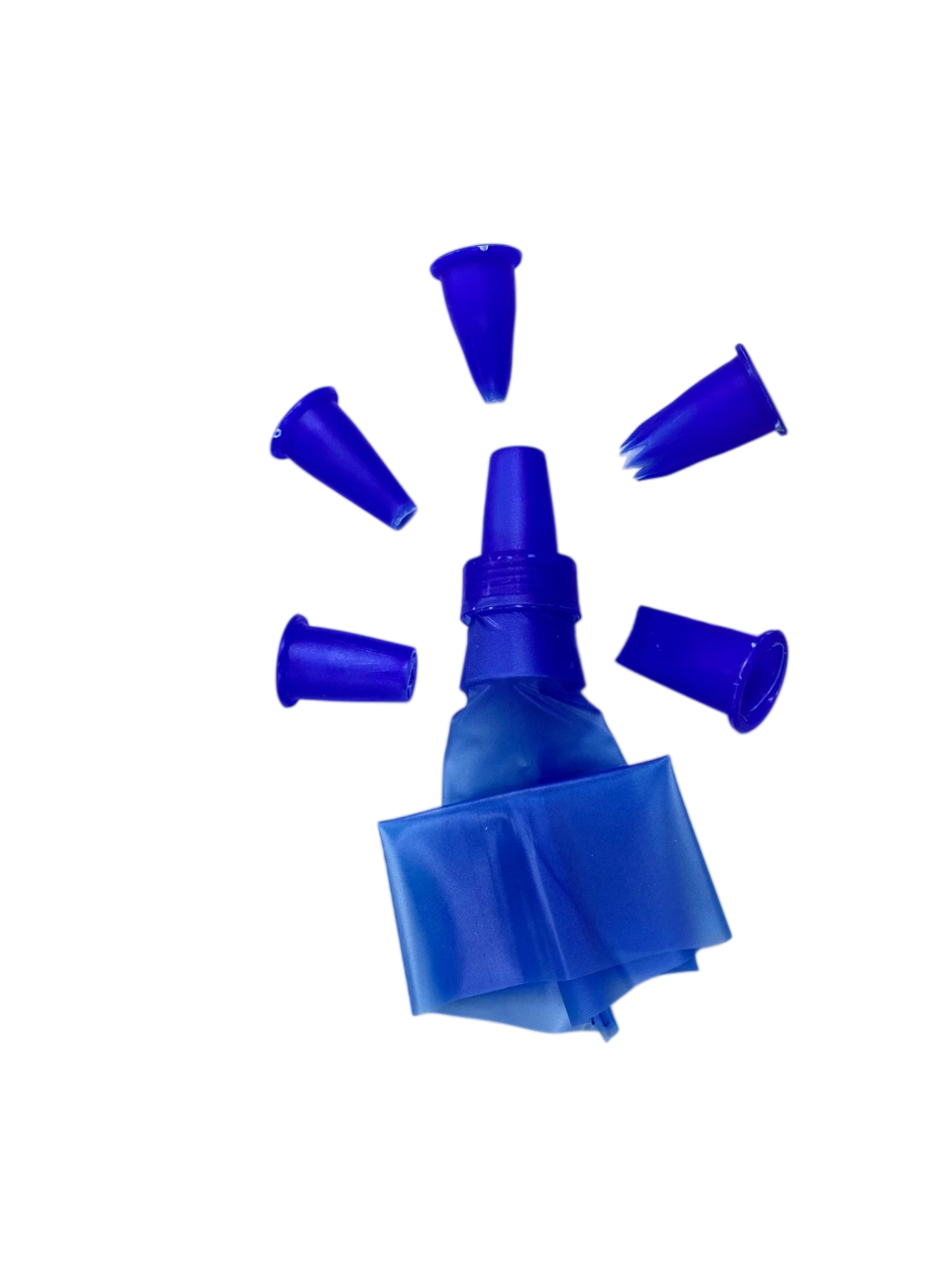 Silicone Pastry Piping Bag Set with Interchangeable Icing Nozzles for Cake Decorating - Image 3