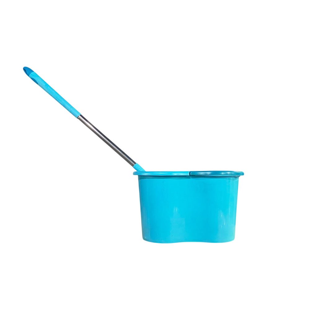 Star Spin Mop and Bucket Set with Stainless Steel Wringer and Microfiber Head - Image 6