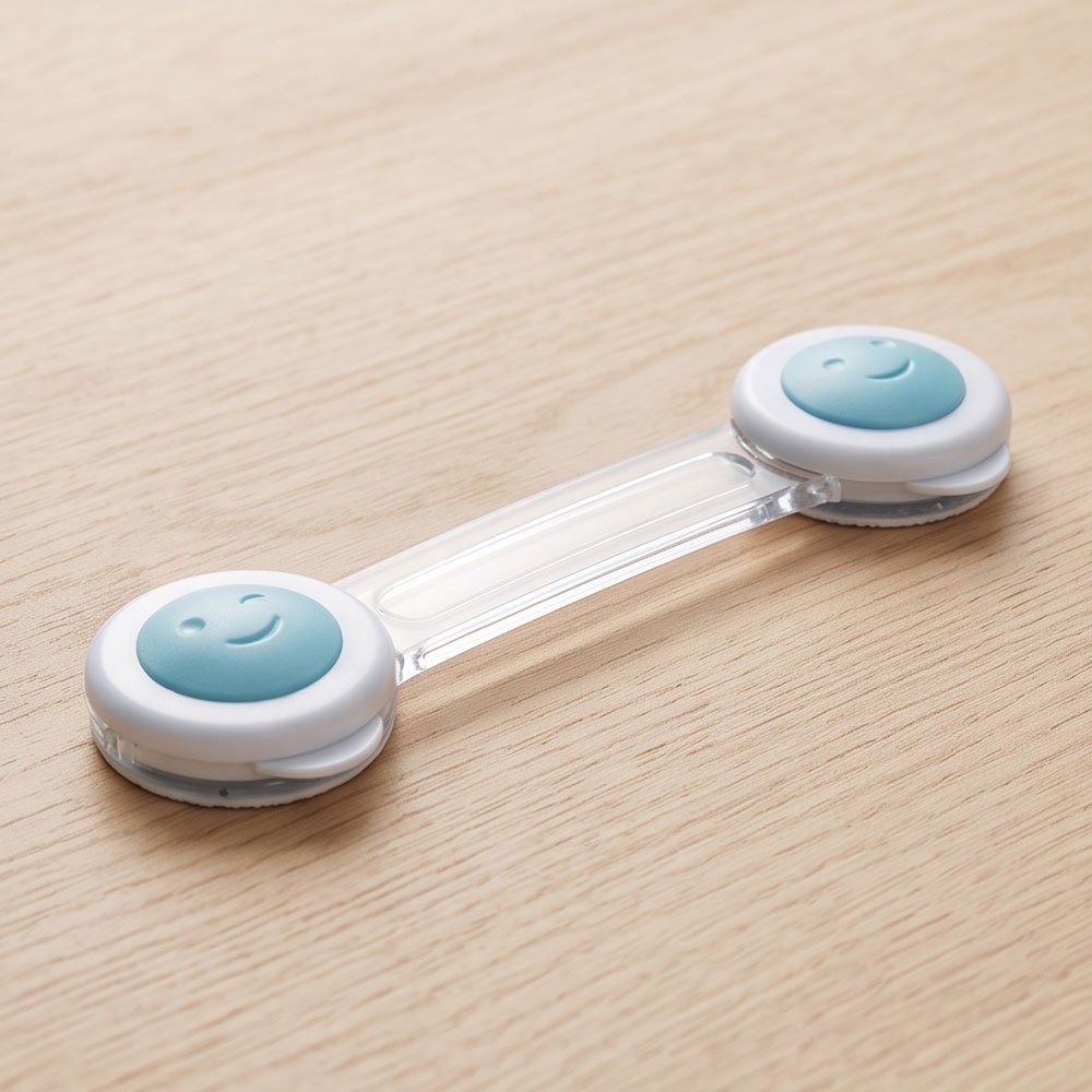 Child Safety Cabinet Lock Proof Flexible Latch Strap for Refrigerators and Drawers - Image 4