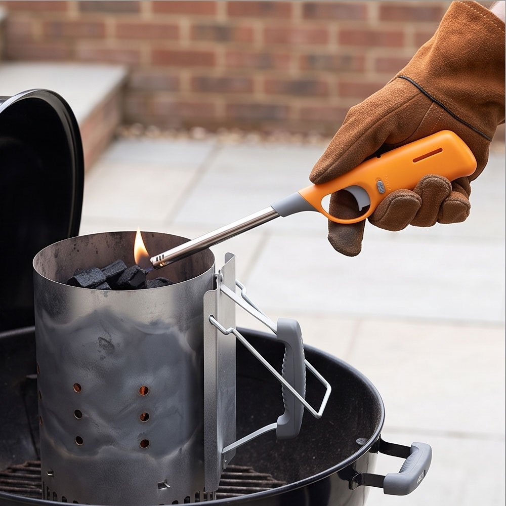 Long Gas Lighter Refillable Utility Lighter for Stoves Candles and BBQ Grills - Image 4