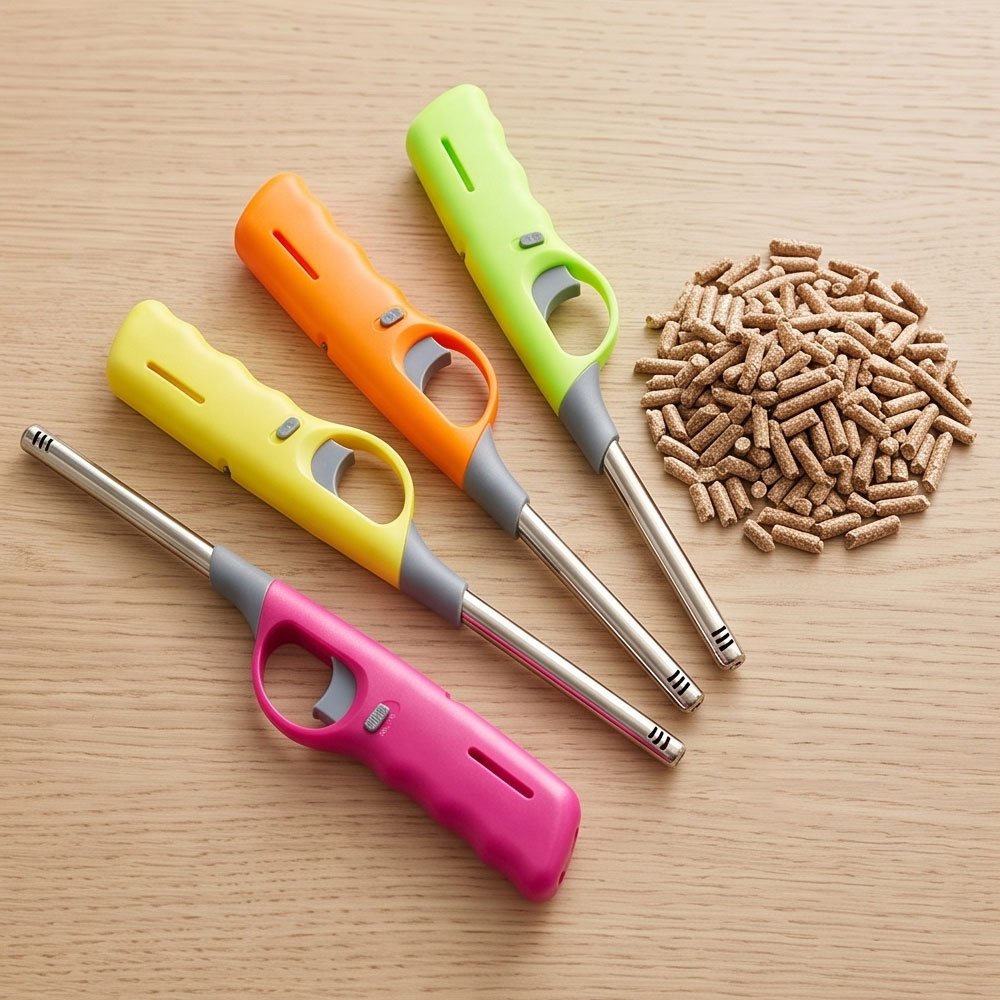 Long Gas Lighter Refillable Utility Lighter for Stoves Candles and BBQ Grills - Image 3