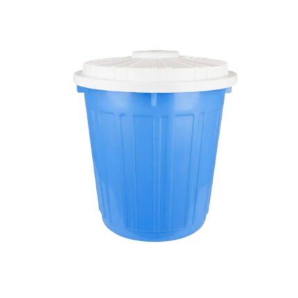 Royal Plastic Storage and Trash Bin Bucket with Airtight Lid 30 Liters Capacity