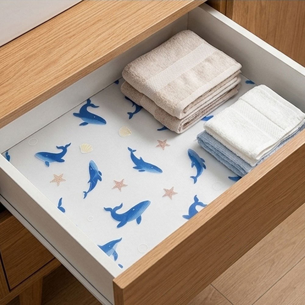 Transparent Non-Slip Kitchen and Cabinet Liner Roll for Shelf and Drawer Protection - Image 5