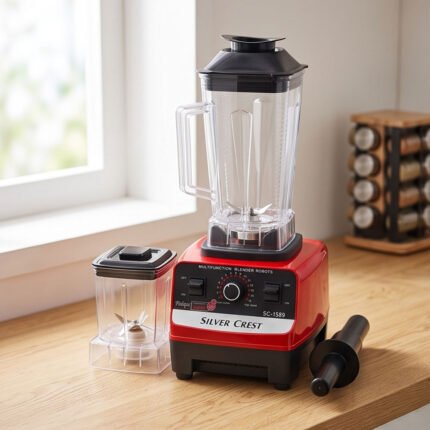 Silver Crest High Performance Commercial Blender 4500W with Grinder SC-1589