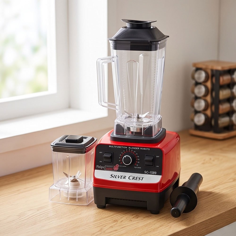 Silver Crest High Performance Commercial Blender 4500W with Grinder SC-1589