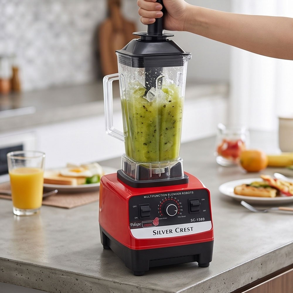 Silver Crest High Performance Commercial Blender 4500W with Grinder SC-1589 - Image 2