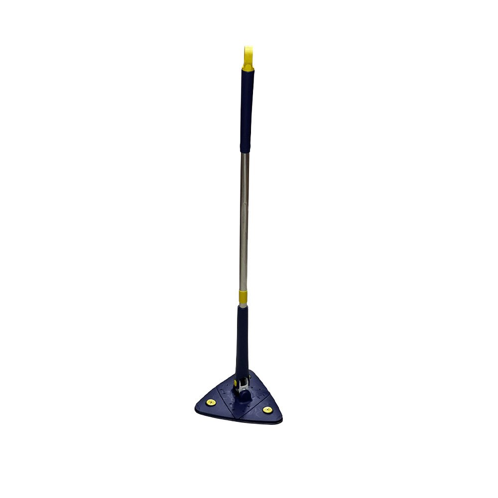 Triangle Floor and Corner Mop with Adjustable Telescopic Handle for Easy Cleaning