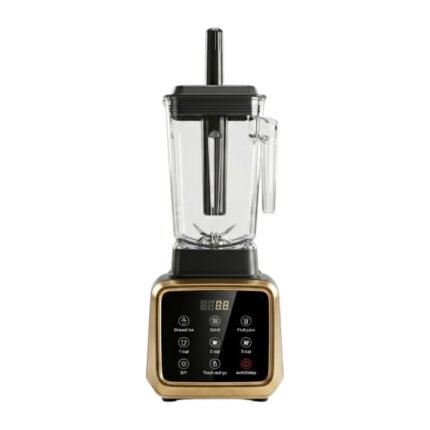 Commercial High-Speed Countertop Blender Digital Touch Panel Ice Crusher