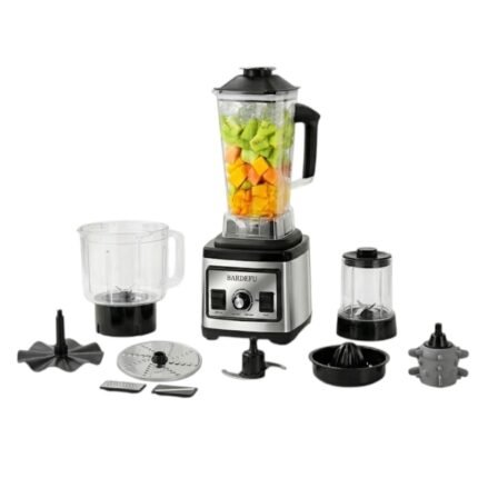 BARDEPU 8 in 1 Multifunctional Stand Blender and Food Processor Combo Set