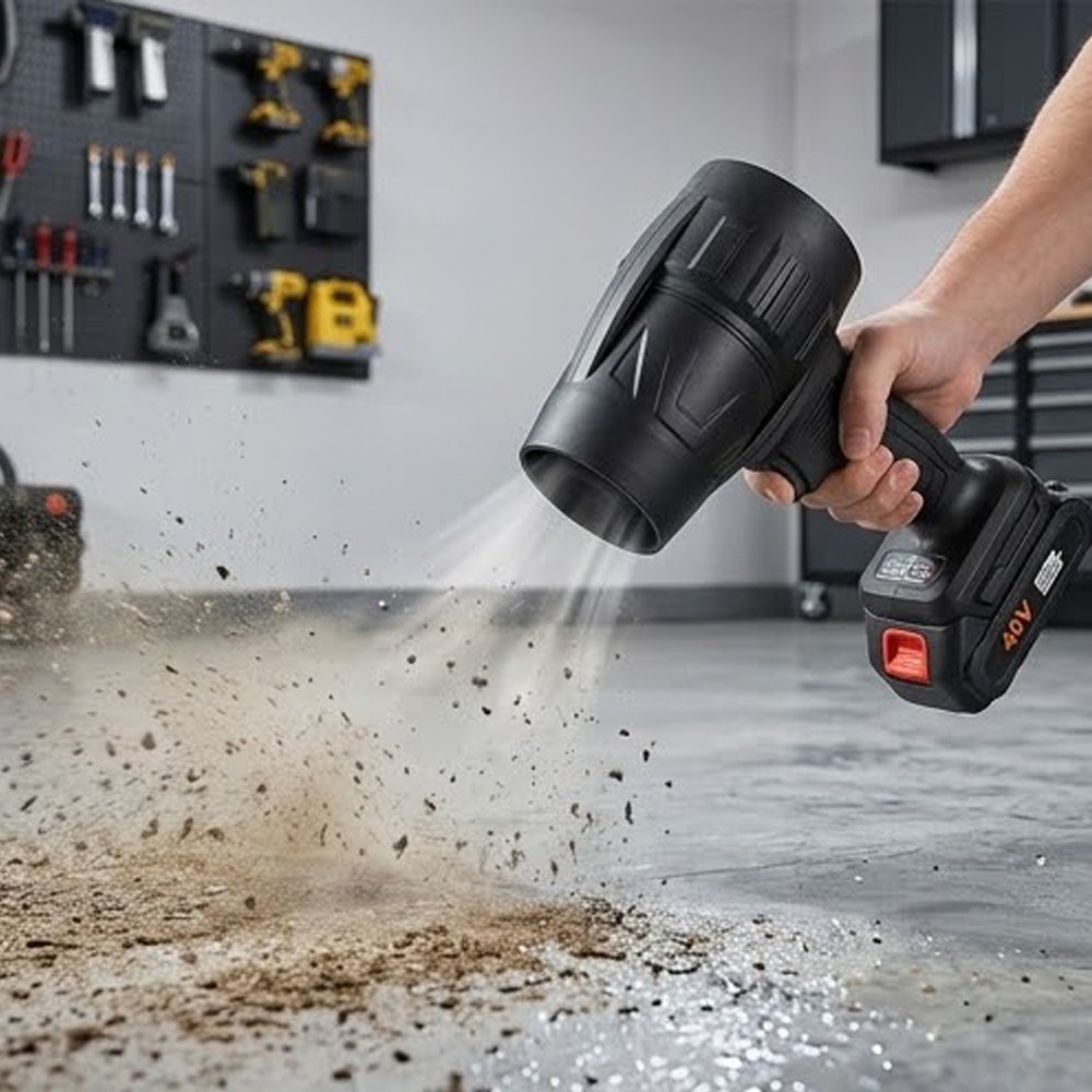 Cordless Jet Air Blower 48V Battery Powered Dust Blower for Car and Workshop - Image 4