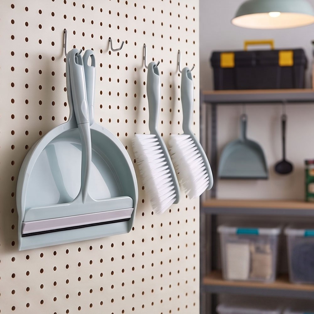 5 in 1 Multipurpose Cleaning Set Dustpan Brush Squeegee Kit for Home Cleaning - Image 2