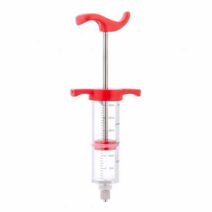 30ml Meat Injector Syringe Marinade Flavor Injector Tool for Poultry Turkey Barbecue