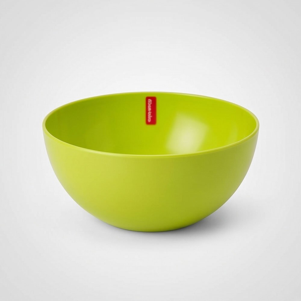 Large Round Plastic Salad and Serving Bowl Deep Multipurpose Kitchen Bowl