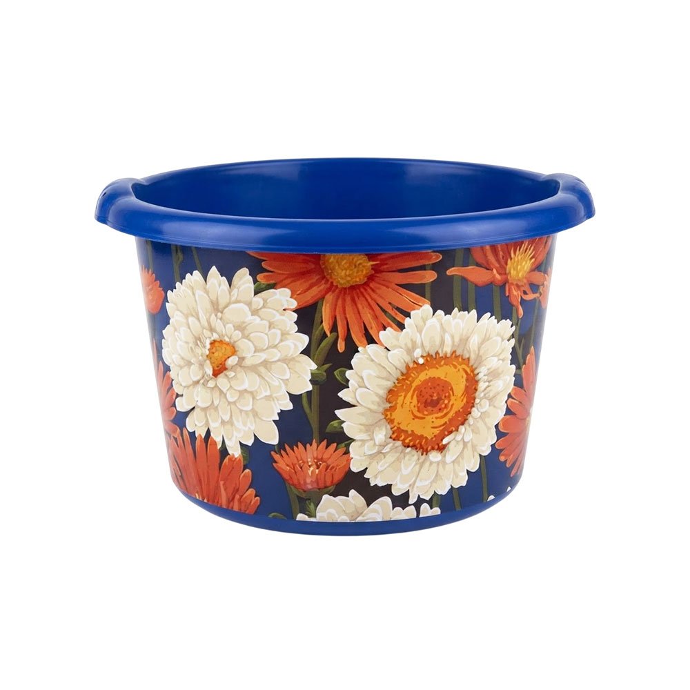 El Malek Decorative Printed Plastic Basin Bowl for Laundry, Washing & Kitchen - Image 6