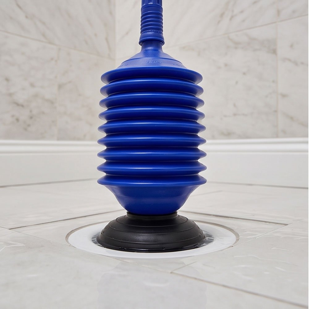 High Pressure Accordion Drain Plunger Heavy Duty Cleaner for Sinks Toilet - Image 5