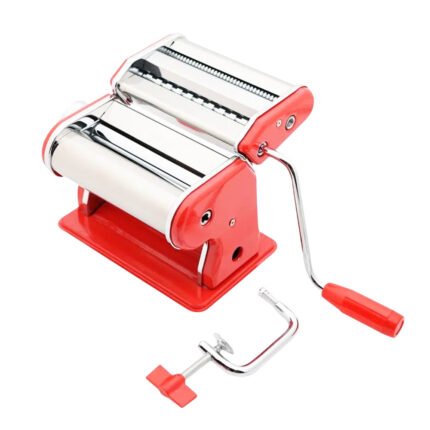 Manual Stainless Steel Colored Pasta Maker Machine Heavy Duty 2 Pieces Noodle Maker