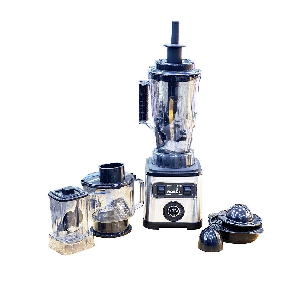 Robot 1000W All-in-One Food Processor with Blender, Chopper & Grinder