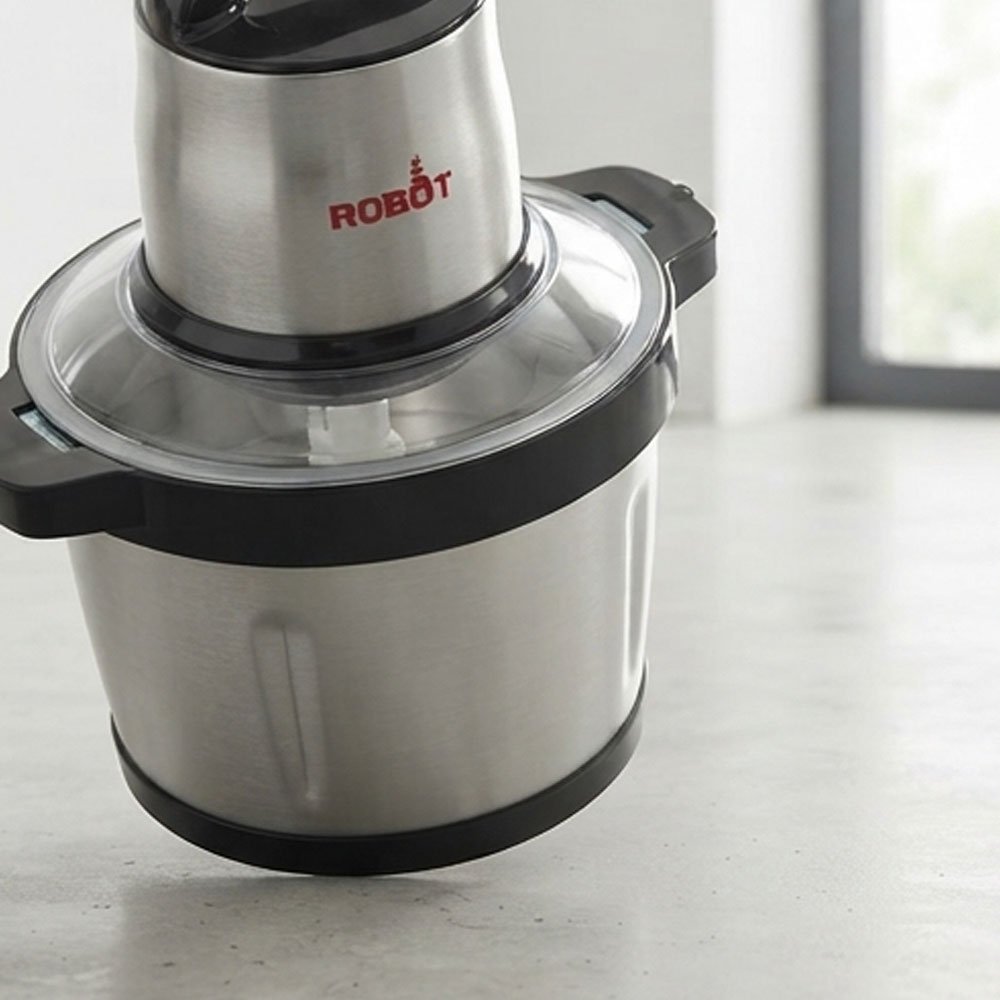 Robot 5 Liter 1000W Stainless Steel Electric Meat Grinder Food Chopper - Image 3