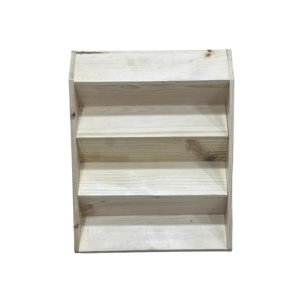 3 Tier Wooden Spice Rack Organizer Shelf Stand Holder for Kitchen Counter - Image 3